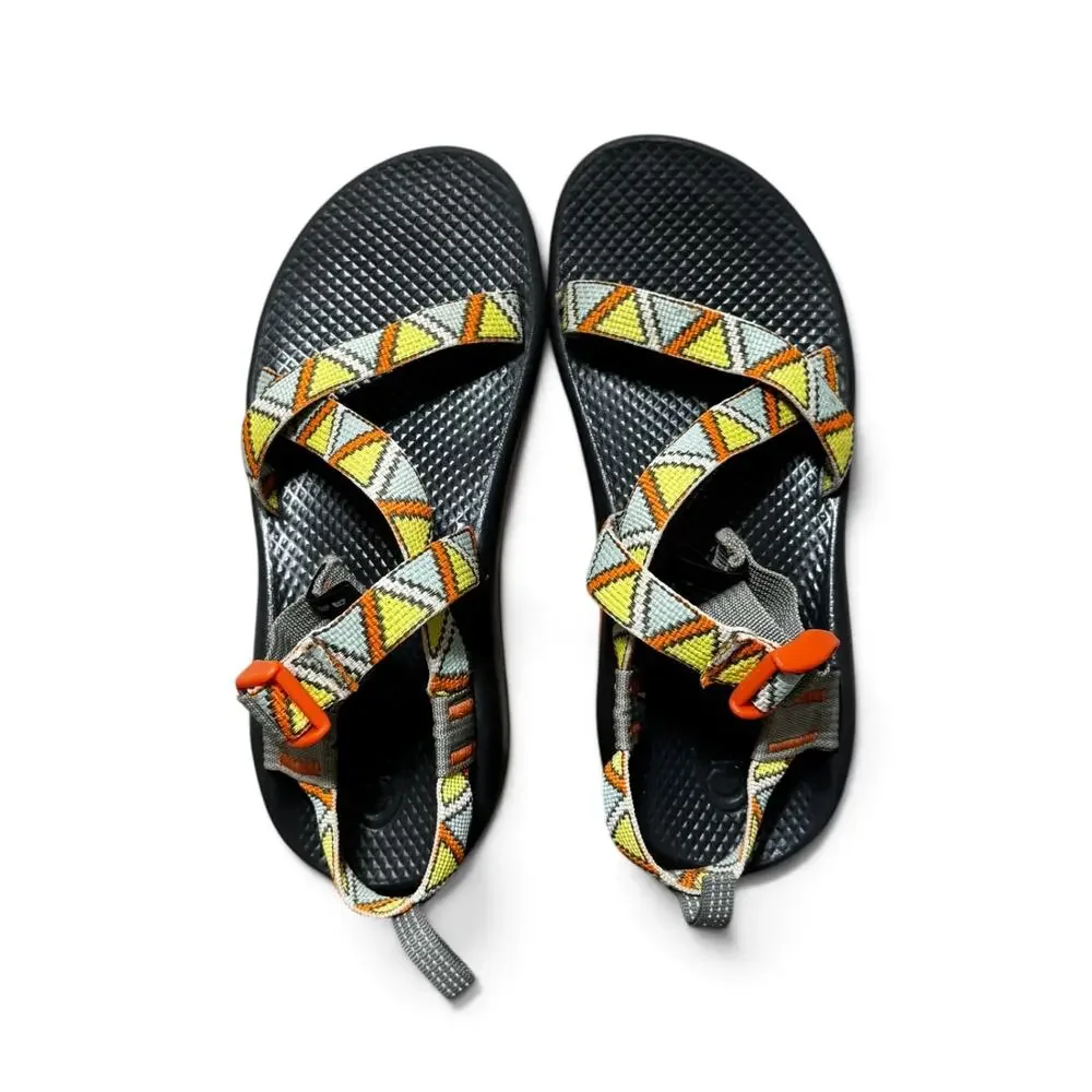 Chaco Z/1 EcoTread Z Strap Toe Loop Sport Sandal Kids 5 Women’s 6.5 Triangle
